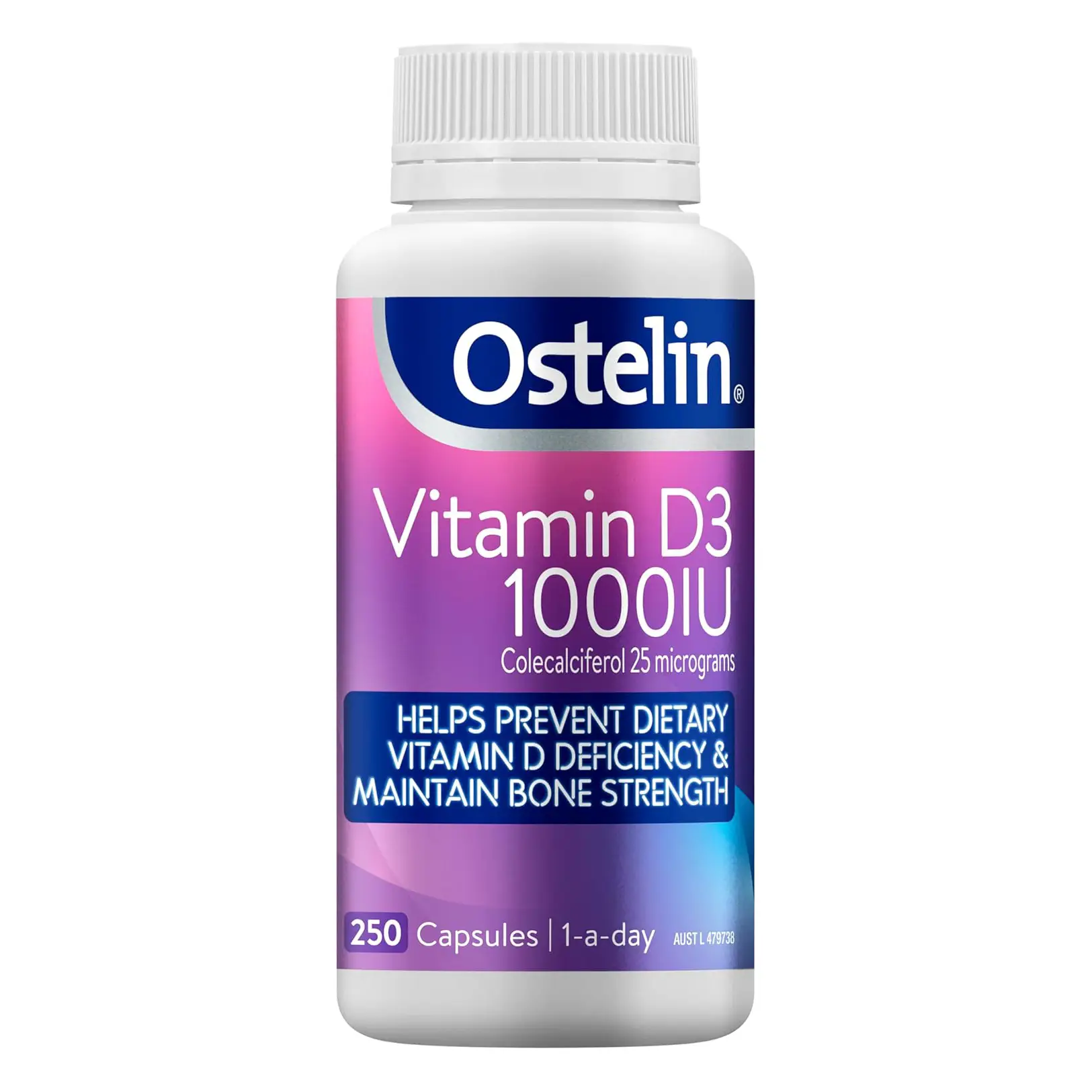 Viên uống Ostelin Vitamin D3 1000IU 250 viên của Úc Ostelin Vitamin D3 1000IU của Úc 250 viên