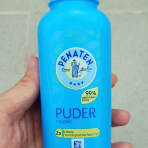 Phấn rôm Penaten Puder 100g của Đức Phấn rôm Penaten Puder 100g cho bé ngăn ngừa hăm da