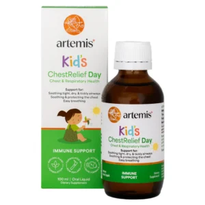 SIRO HO BAN NGÀY ARTEMIS KIDS CHESTRELIEF DAY 100ML GIẢM HO, LONG ĐỜM CHO BÉ