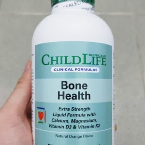 Siro tăng chiều cao ChildLife Clinicals Bone Health 473ml của Mỹ Siro ChildLife Clinicals Bone Health 473ml của Mỹ