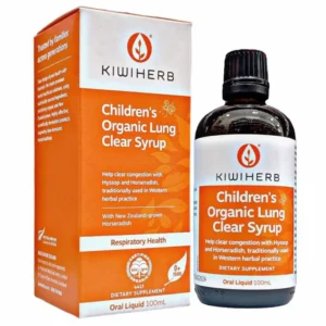Siro bổ phổi Children's Organic KiwiHerb Lung Clear 100ml New Zealand