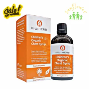 Siro long đờm Kiwiherb Children’s Organic Chest Syrup 100ml của New Zealand