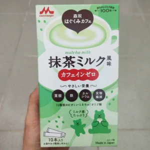 Sữa bầu Matcha Morinaga trà xanh 10 gói của Nhật Bản Sữa bầu Morinaga vị trà xanh matcha 216g