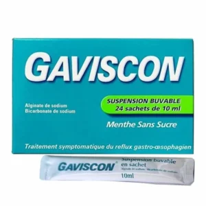 Thuốc dạ dày Pháp Gaviscon hộp 24 gói dạng nước 10ml