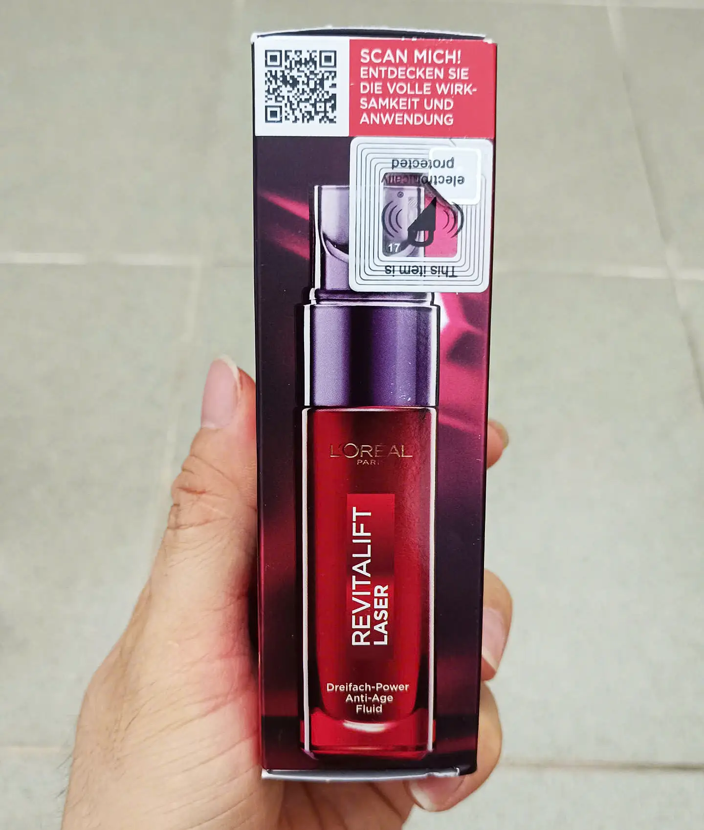 Serum chống lão hóa L’Oréal Revitalift Laser 30ml của Đức Tinh chất chống lão hóa L’Oréal Paris Revitalift Laser Dreifach-Power Anti-Age Fluid 30ml của Đức
