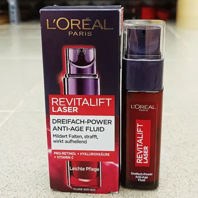 Serum chống lão hóa L’Oréal Revitalift Laser 30ml của Đức Tinh chất chống lão hóa L'Oréal Revitalift Laser Anti-Age Fluid 30ml