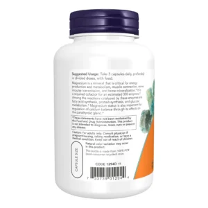 Viên Bổ Sung Magie Now Magnesium Citrate Thuần Chay 120 viên của Mỹ