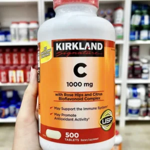 Viên Uống Bổ Sung Vitamin C 1000mg Kirkland 500 Viên