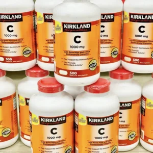 Viên Uống Bổ Sung Vitamin C Kirkland Signature Vitamin C 1000mg 500 viên của MỸ