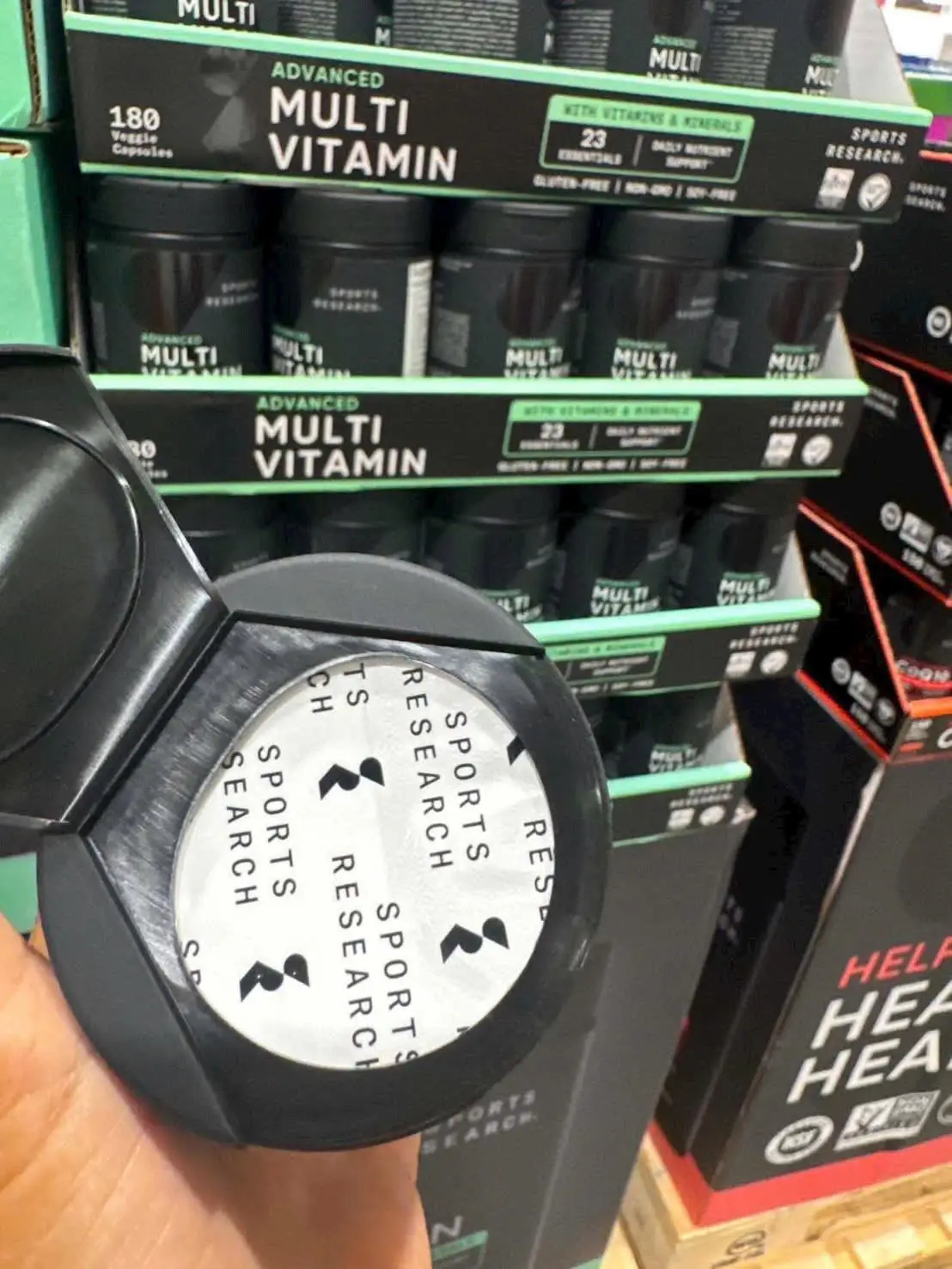 Vitamin tổng hợp Sports Research Multivitamin 180 viên của Mỹ Viên Uống Bổ Sung Vitamin Tổng Hợp Multivitamin Sports Research 180v