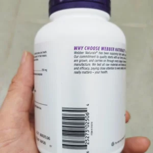 Viên uống Magie Webber Naturals Magnesium 250mg 150 viên của Canada Viên Uống Magie Webber Naturals 250mg Canada 150 viên