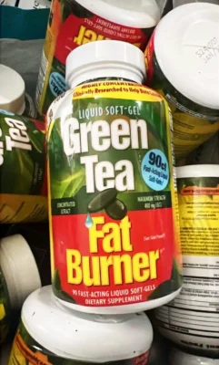 Viên giảm cân trà xanh Green Tea Fat Burner 400mg 90 viên của Mỹ
