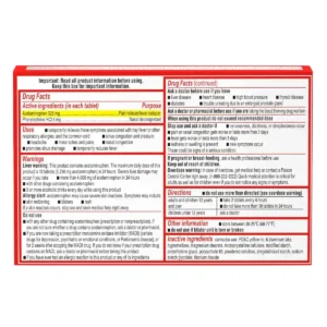Viên hỗ trợ trị viêm xoang Sudafed PE Sinus 24 viên của Mỹ