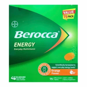Viên sủi Berocca Energy Everyday Multivitamin vị cam 75 viên