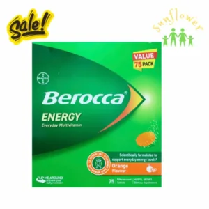 Viên sủi Berocca Energy Everyday Multivitamin vị cam 75 viên của Úc