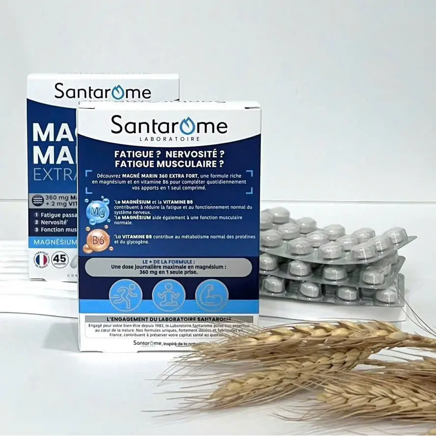 Viên uống Santarome Magné Marin 360 Extra Fort 45 viên của Pháp Viên uống Santarome Magie Marin 45 viên của Đức