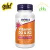 Viên uống Vitamin D3 K2 NOW 120 viên của Mỹ