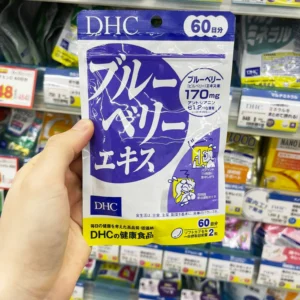 Viên uống bổ mắt việt quất DHC Blueberry 120 viên Nhật Bản