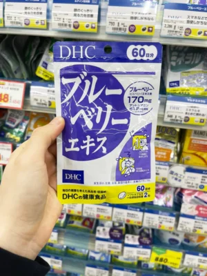 Viên uống bổ mắt việt quất DHC Blueberry 120 viên Nhật Bản