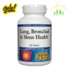 Viên uống bổ phổi Lung Bronchial & Sinus Health Natural Factors 90 viên của Mỹ