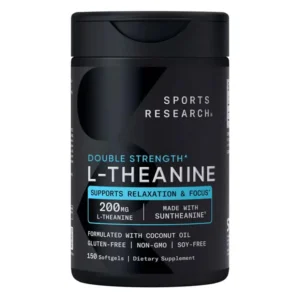 Viên uống bổ sung L-Theanine Sports Research 200mg 150 viên