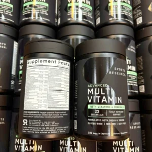 Vitamin tổng hợp Sports Research Multivitamin 180 viên của Mỹ Viên uống bổ sung Vitamin Sports Research Advanced MultiVitamin 180 viên