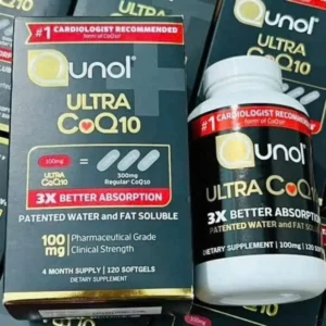 Viên uống bổ tim Qunol Ultra CoQ10 100mg 120 viên của Mỹ Viên uống bổ tim mạch Qunol Ultra CoQ10 3X Better Mỹ 120 viên