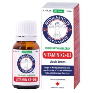 Vitamin D3K2 BioAmicus Cho Bé Từ Sơ Sinh 10ml