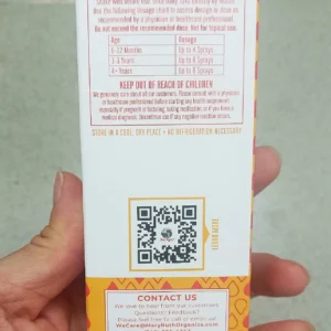 Vitamin D3k2 Hữu Cơ Dạng Xịt Mary Ruth's Liquid Spray 30ml