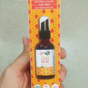 Vitamin D3k2 Hữu Cơ Dạng Xịt Mary Ruth's Liquid Spray 30ml của Mỹ