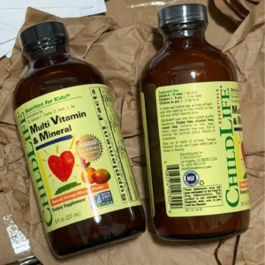 Siro vitamin tổng hợp ChildLife Multi Vitamin & Mineral 237ml của Mỹ Vitamin tổng hợp Childlife Multi Vitamin and Mineral của Mỹ 237ml