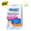 Bột pha uống Mivolis Magnesium Citrat 400 vị cam hộp 20 gói của Đức