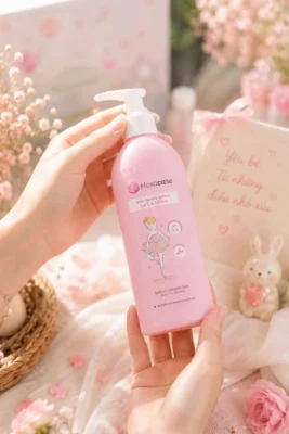 Dung dịch vệ sinh Hexacare cho bé gái 3-12 tuổi của Pháp
