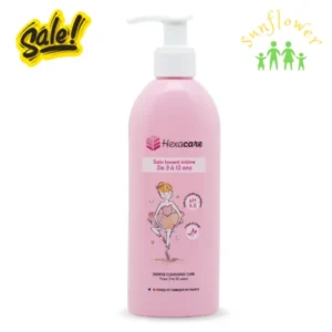 Dung dịch vệ sinh cho bé gái Hexacare 3-12 tuổi 200ml của Pháp