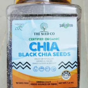 Hạt chia The Seed Co Certified Organic Black Chia Seeds 1.6kg của Úc