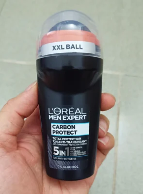 Lăn Khử Mùi Loreal Men Expert Carbon Protect 5in1 50ml của Đức