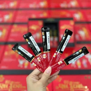 Nước hồng sâm trẻ em Daycell Dr.Long Leg Vita Red Ginseng 10ml x 30 gói của Hàn Quốc Nước hồng sâm trẻ em Dr.Long Leg Vita Red Ginseng