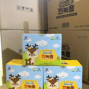 Nước uống gạc nhung hươu 365 Baby 10 gói của Hàn Quốc