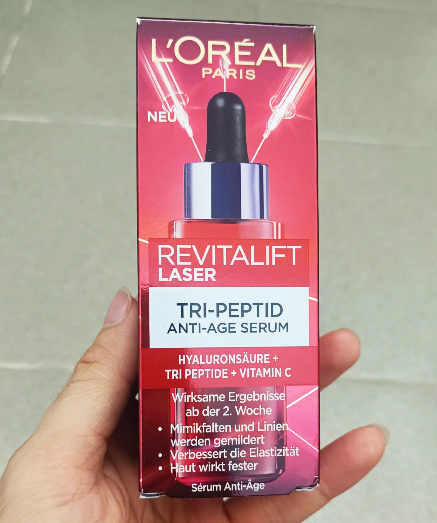 Serum LOreal Paris Revitalift Laser Tri Peptid Anti-Age Serum 30ml của Đức Serum L'Oréal Paris Revitalift Laser Tri-Peptid Anti-Age Serum 30ml