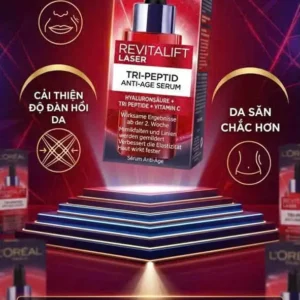 Serum LOreal Paris Revitalift Laser Tri Peptid Anti-Age Serum 30ml của Đức Serum dưỡng da L'Oreal Paris Revitalift Tri-Peptides Laser 30ml
