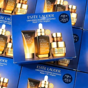 Set Estée Lauder Unfiltered Morning Radiance Repair + Lift + Brighten Set dưỡng da Estee Lauder Unfiltered Morning Radiance Repair + Lift + Brighten