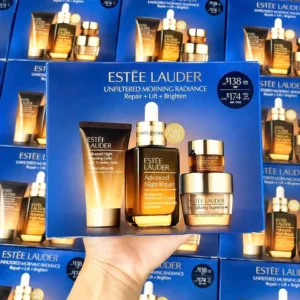 Set Estée Lauder Unfiltered Morning Radiance Repair + Lift + Brighten Set dưỡng da Estee Lauder Unfiltered Morning Radiance Repair + Lift + Brighten Skincare Gift Set