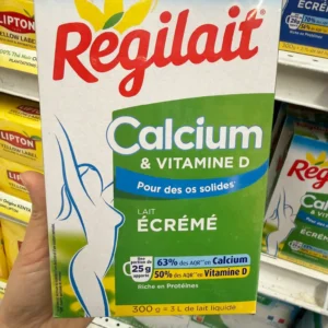 Sữa bột tách béo Régilait Calcium & Vitamine D 300g của Pháp Sữa bột tách kem Regilait Calcium & Vitamine D giàu canxi, 300g
