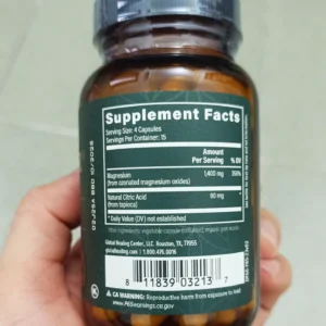 Viên uống thải độc đại tràng Oxy Powder Global Healing 60 viên của Mỹ Thải độc đại tràng Global Healing Oxy-Powder 60 viên