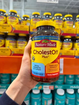 Viên uống giảm Cholesterol Nature Made CholestOff Plus 210 viên của Mỹ Thuốc giảm Cholesterol Nature Made CholestOff Plus 210 viên của Mỹ