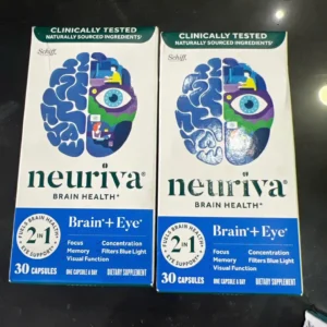 Viên uống bổ não và mắt Schiff Neuriva Brain + Eye 30 viên của Mỹ Viên Uống Bổ Não Và Hỗ Trợ Thị Lực Schiff Neuriva Brain + Eye Hộp 30 Viên
