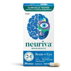 Viên uống Bổ não Schiff Neuriva Brain + Eye Health hộp 30 viên