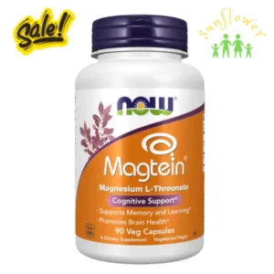Viên uống NOW Magtein Magnesium L-Threonate 90 viên của Mỹ
