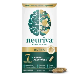 Viên uống Neuriva Ultra Brain Health Supplements for Memory and Focus, Vitamin B12 & B6, 40 Capsules