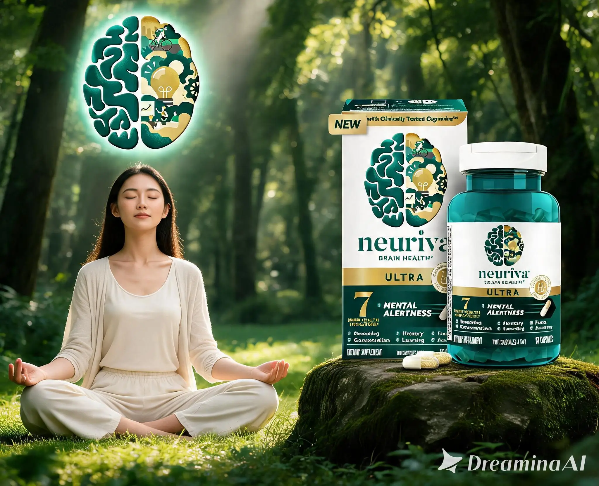 Viên uống Neuriva Brain Health Ultra 60 viên của Mỹ Viên uống Neuriva Ultra hỗ trợ sức khỏe não bộ 60 viên của Mỹ